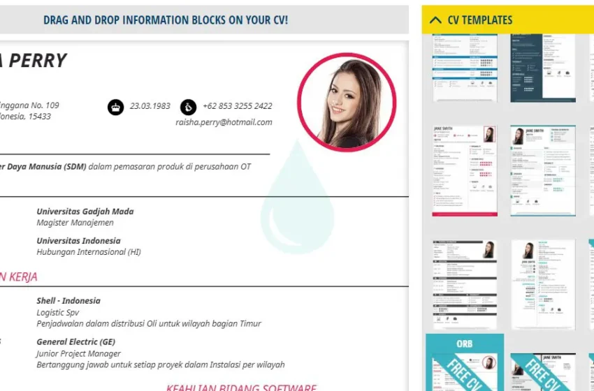  CV Maker Bahasa Indonesia