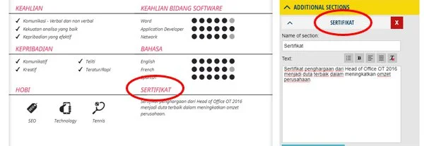 CV Maker Bahasa Indonesia