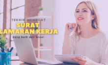 teknik membuat surat lamaran kerja yang baik