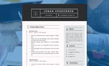 Contoh CV Data Entry - Download Template Resume Gratis