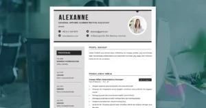 Contoh CV General Affair (Download Format CV Kosong .docx/word)