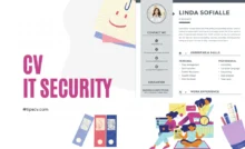 Format CV IT Security Word